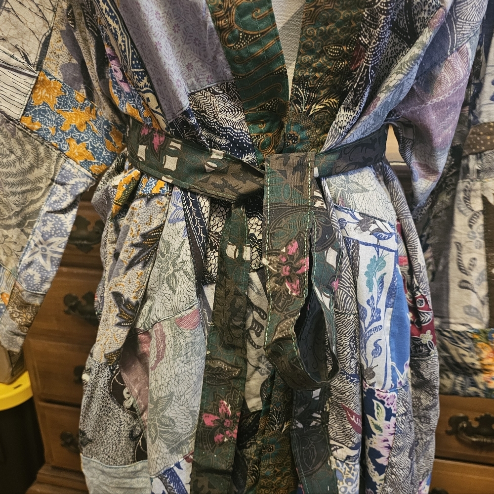 Jaded Gypsy Patchwork Kimono Duster - image 2